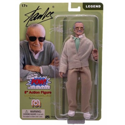 Marvel Actionfigur Clothed Stan Lee 20 cm Mego Legend Retro Style mit Kleidung