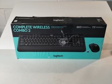 Logitech K540 Wireless Keyboard Black 920011894 Missing Mouse  Dongle Missing