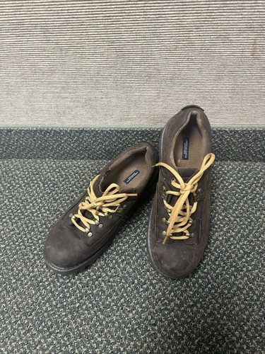 Vintage Y2K American Eagle Outfitters 10 Leather Chunky Lace Up Boots Shoes