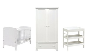 East Coast Nursery Montreal Clara Dresser Wardrobe Venice Cot