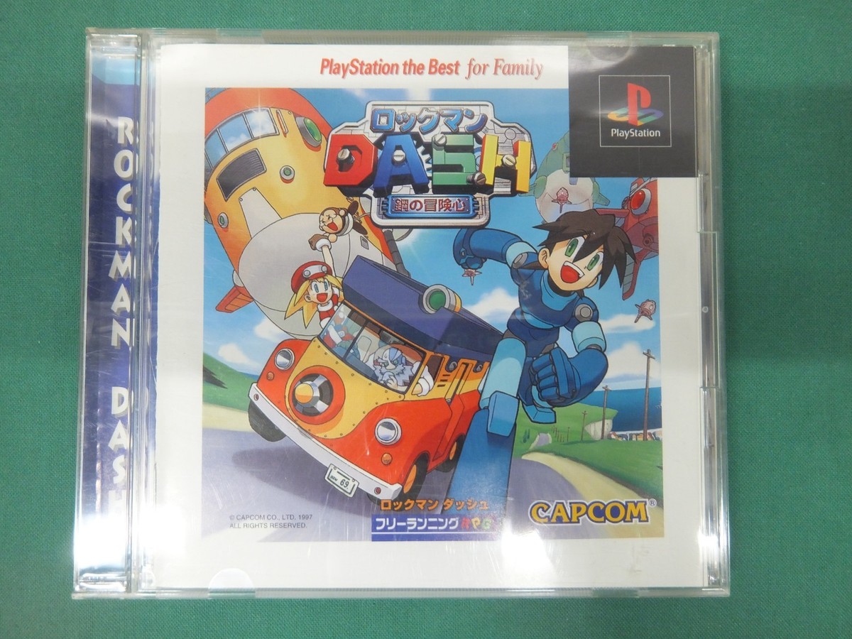 RockMan Dash / Mega Man CAPCOM PlayStation PS Japan Import