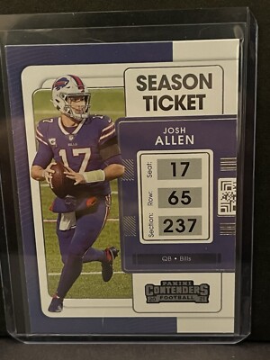 2021 Panini Contenders - #10 Josh Allen