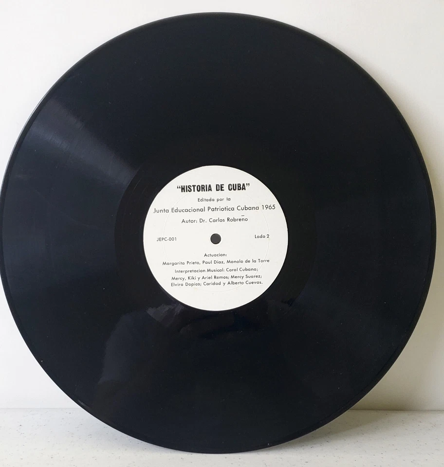 Historia de Cuba Segunda Editada por Junta Educacional Patriotica Cubana LP Foto 3 de 3