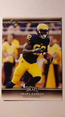 NFL Trading Card Amara Darboh Seattle Seahawks 2017 Leaf Draft