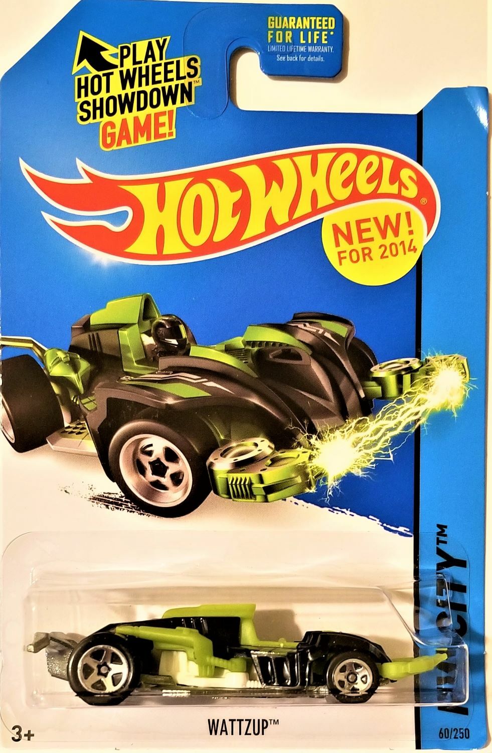 Hot Wheels - 2014 HW City Wattzup 60/250 (BBBFG10)