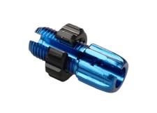 Dia-Compe M10 bicycle brake lever threaded barrel adjuster - DARK BLUE