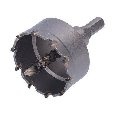 Hole Saw High Speed Steel Three Blades Inclination Angle Design Hole Cutter For