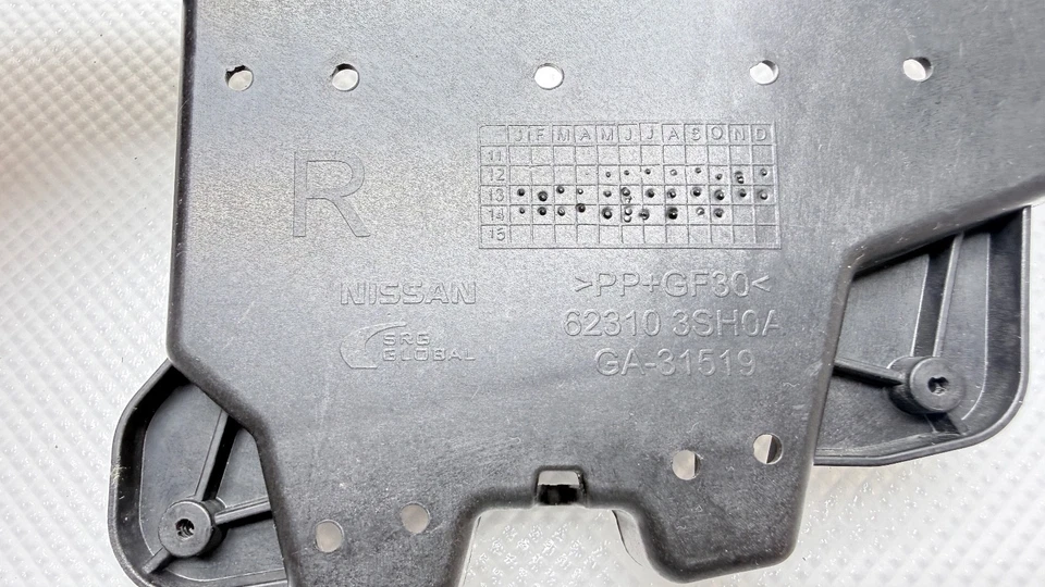 Nissan Sentra 2013 2014 2015 parrilla delantera soporte montado derecho 62310-3SH0A OEM Foto 3 de 4