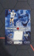 2005 Upper Deck ESPN - Sportscenter Swatches Marc Bulger #SCS-MB (MEM)