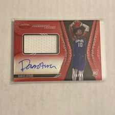 2020-21 Certified Daniel Oturo Rookie Patch Auto Autograph RPA Red #78/99