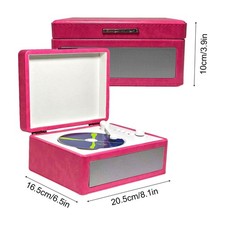 CD Player Multifunctional Tray-type BT Cassette Record Player Turntables