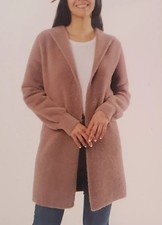Cyrus Women's Long Sleeve Hooded Cardigan Sweater