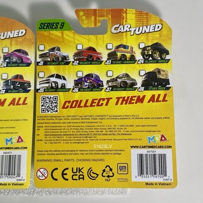 Car Tuned Series 2 1964 Chevy Impala & Series 9 1967 Green Gold 2