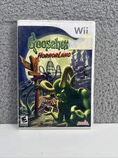 Goosebumps HorrorLand (Nintendo Wii, 2008) - Complete And Tested