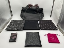 Vintage Mary Kay Bundle zippered Purse, 3 Make up organizers, travel mirror 