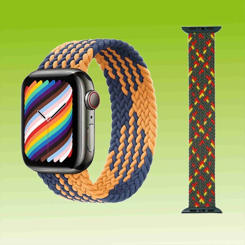 Smartwatch Armband Apple Watch 10 / 1 + 2 Ultra 9 8 7 6 5 4 3 2 1 SE Nylon Sport - Afbeelding 19 van 50