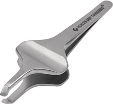 World's Best Tweezers Diamond Butterfly Tweezers - Wide Grip Slant Tip Precision