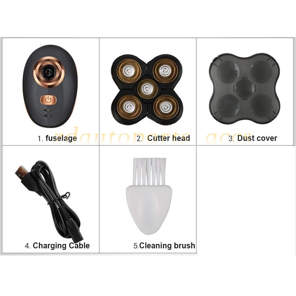 Electric Hair Remover Shavers Best Bald Head Razor Smooth Skull Cordless Wet Dry