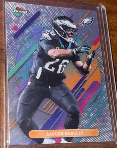 Topps Finest 2025 Saquon Barkley #255 Rare Philadelphia Eagles