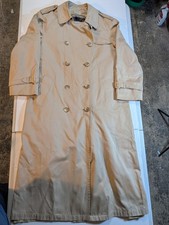 VTG London Fog Maincoats Women 16 Reg - Trench Coat Made in USA See description