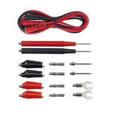 16Pcs New Multifunction Digital Multimeter Probe Test Leads Kit For Volt Meter