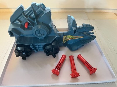 Vintage MOTU Battle Ram Vehicle with three missiles - Works great! He-Man