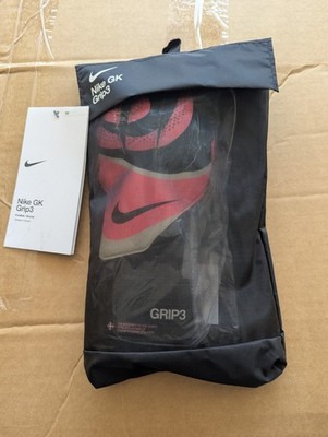 Nike GK Vapor Grip 3 Soccer Goalkeeper Gloves Unisex Size 10 FB2998-013