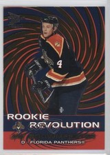 2003-04 Pacific Prism Rookie Revolution Jay Bouwmeester #8 2a8
