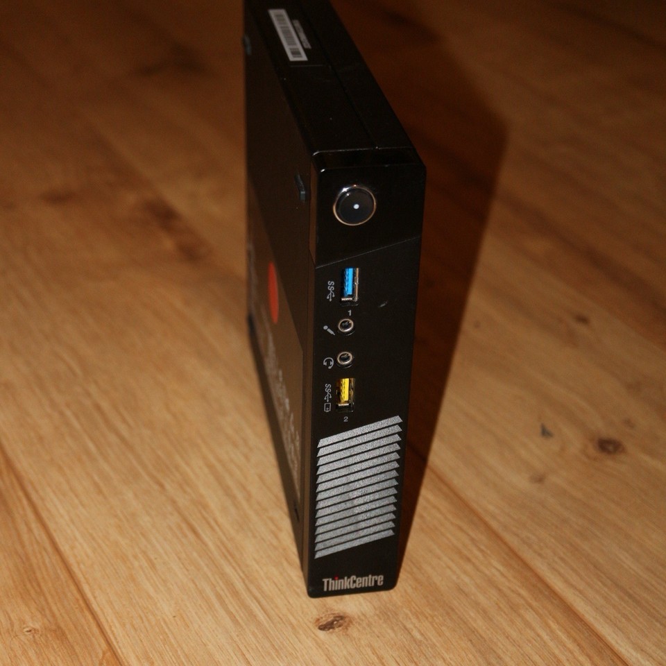 Mini PC Lenovo ThinkCentre M93P - I3-4130T, SSD 256 Go - Occasion, Format Micro Tour Pour Bureau