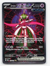 Iron Valiant ex Special Illustration Rare - PRE 157/131 EN NM Holofoil Pokemon