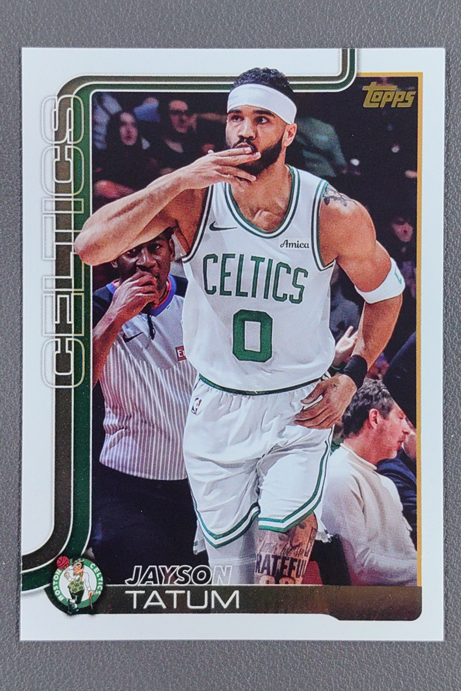 2025-26 Topps NBA Jayson Tatum Golden Mirror Image Variation SSP Celtics #1