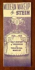 1936 Stein Modern Makeup Brochure Catalog  Theatre  How to Guide