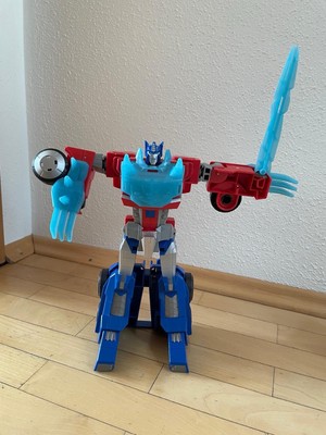 Transformers Bumblebee Cyberverse Adventures Roll N  Change Optimus Prime