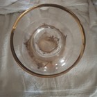 SC Line Italy 24K Gold Encrusted Crystal Glass 9" Footed Vase Original Sticker! — photo 2
