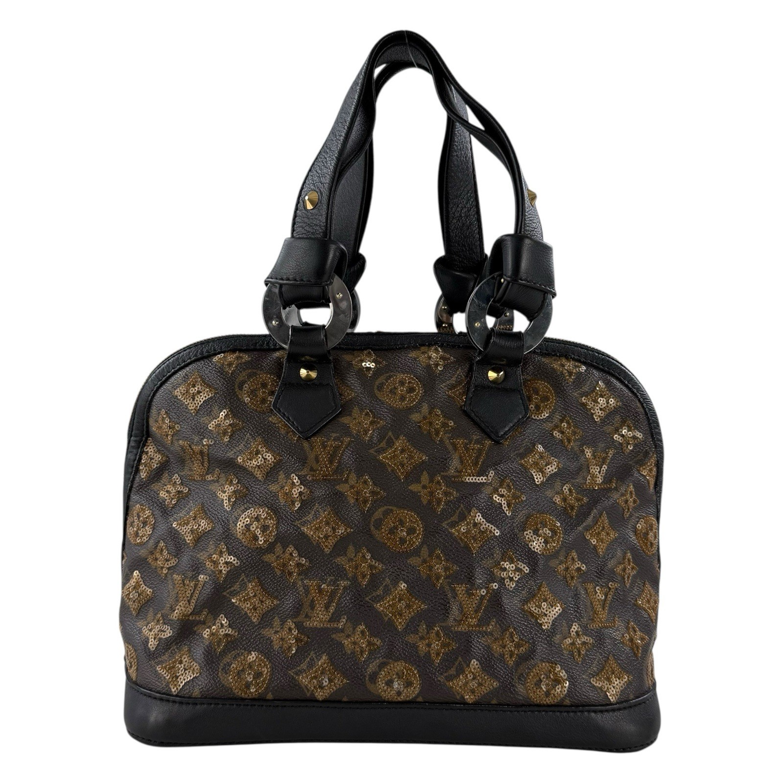 Louis Vuitton Amber Monogram Eclipse Sequins Alma… - image 2