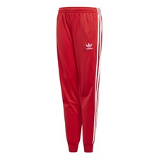 ADIDAS ORIGINALS KIDS UNISEX SUPERSTAR PANTS LITTLE KIDS/BIG KIDS RED