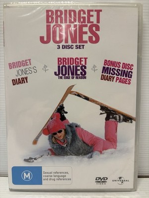 Bridget Jones Diary The Edge Of Reason Missing Diary Pages DVD 3 Disc Set