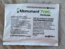 Monument 75WG Herbicide 1x 5gm Packet Trifloxysulfuron Post-Emergent