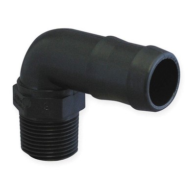 BANJO HB025/050-90 Barbed Hose Fitting,Hose ID 1/2'',NPT 3DTN2