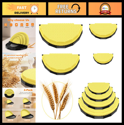 4 Pack Tortilla Sealers - 4-in-1 Crimper & Press for Tacos, Quesadillas, Burrito