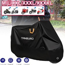 Wasserdicht Motorrad Abdeckung Motorradgarage Motorradplane Abdeckplane Roller