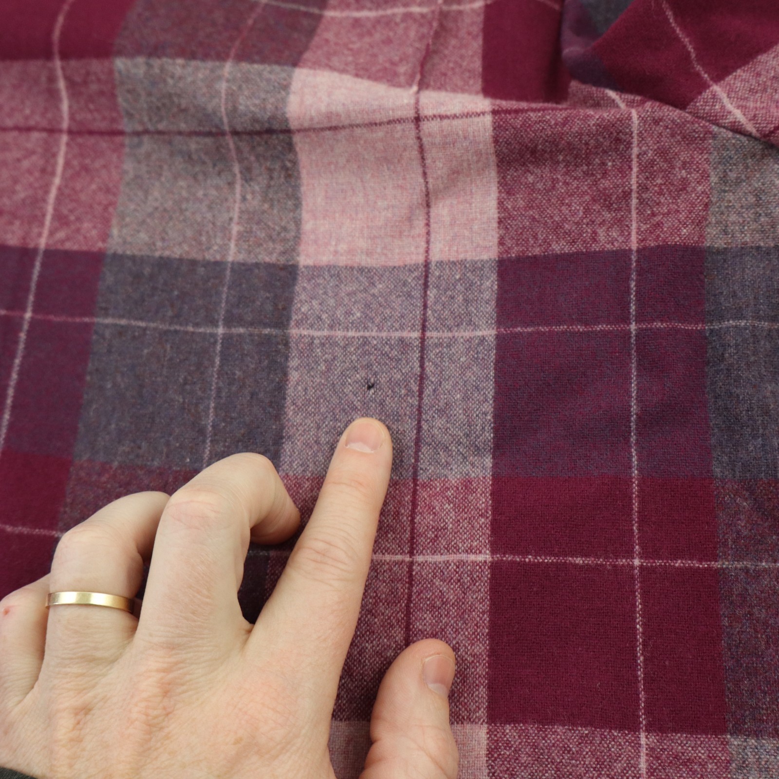 Pendleton Wool Flannel 49er Shadow Plaid Jacket C… - image 7