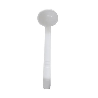 Thunder Group PLOP010WH 1 oz White Polycarbonate One Piece Ladle