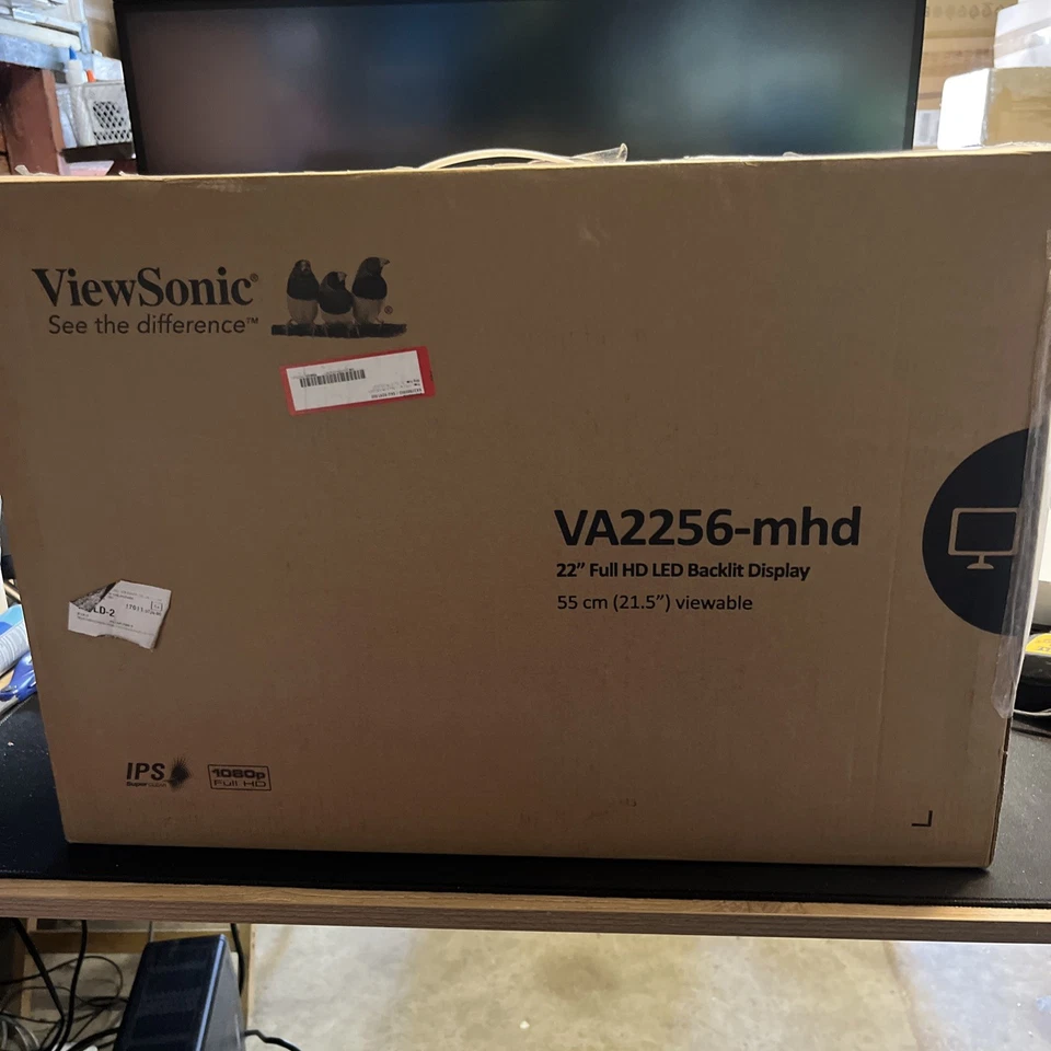 ViewSonic VA2256-MHD 22in IPS 1080p Monitor - Image 2 of 2