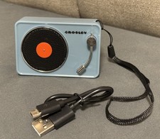 Crosley CR3029A-TN Mini Turntable Bluetooth Speaker