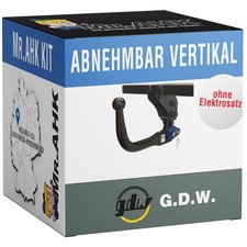 GDW Anhängerkupplung vert. abnehmbar für BMW X3 E83 04-10 NEU inkl. ABE EBA