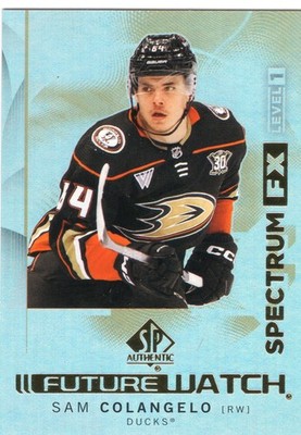 2024-25 Sp Authentic - Spectrum Fx Future Watch Sam Colangelo #S-59 (RC)
