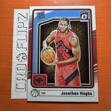 2024-25 Donruss Optic #297 Jonathan Mogbo Rated Rookies Toronto Raptors