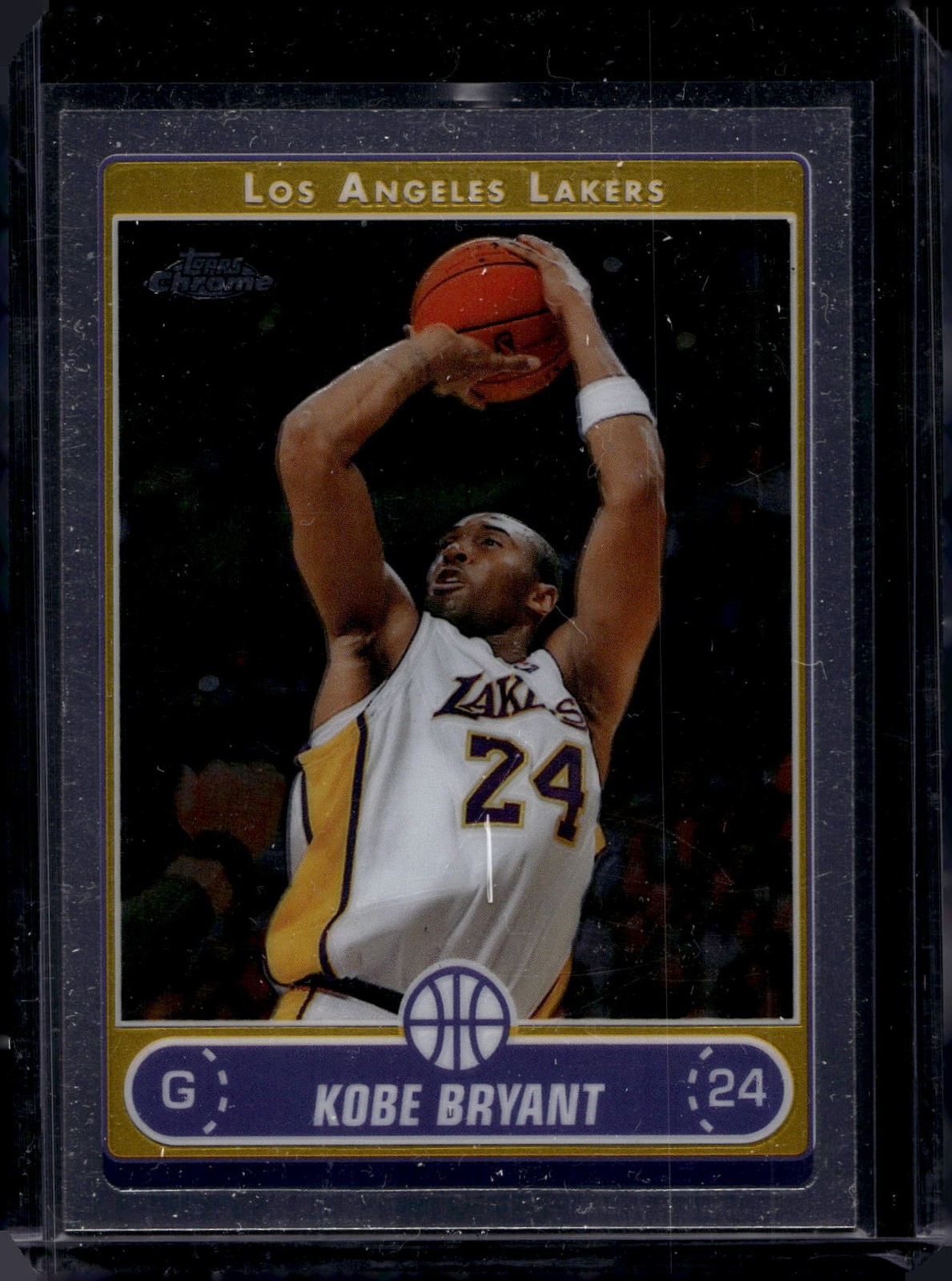 2006-07 Topps Chrome #129 Kobe Bryant