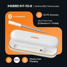 INKBIRD Bluetooth Grillthermometer Fleischthermometer Mit 5 Hochpräzisen Sensor